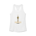 Women's Ideal Racerback Tank Kinshasa Tour de l'Échangeur